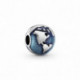 Charm Clip Globe Bleu PANDORA MOMENTS