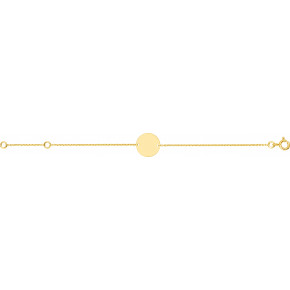 Gourmette Ronde Bébé Or Jaune 9 Carats Collection Bébé