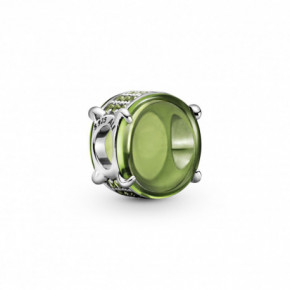 Charm Cabochon Ovale Vert PANDORA MOMENTS