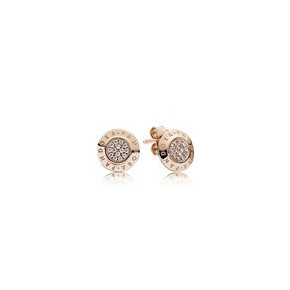 Boucles D'oreilles Signature Rose PANDORA