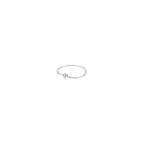 Bracelet Maille Serpent Fermoir Rond Classique Couleur ARGENT PANDORA MOMENTS Taille 20