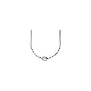 Collier Maille Serpent Couleur Argent PANDORE MOMENTS Taille 40