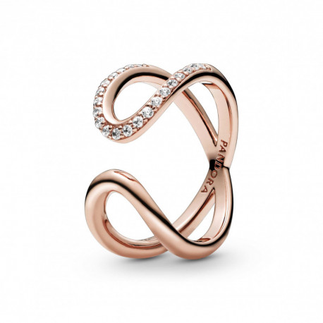 Bague Infini Ouverte Enveloppée PANDORA
