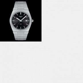 Montre Homme PRX Bracelet Acier Fond Noir TISSOT