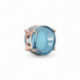 Charm Cabochon Ovale Plaqué Rose et Bleu PANDORA MOMENTS