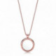 Collier Femme Rose Médaillon PANDORA