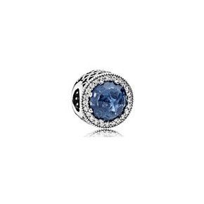Charm Pave Bleu PANDORA MOMENTS