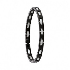 Bracelet Homme Acier Bicolore JOURDAN