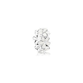 Charm Espaceur Marguerite Blanc PANDORA MOMENTS