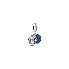 Charm Pendant Lune et Ciel Bleu PANDORA MOMENTS