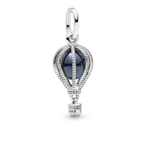Charm Pendant Montgolfiere Bleu PANDORA MOMENTS