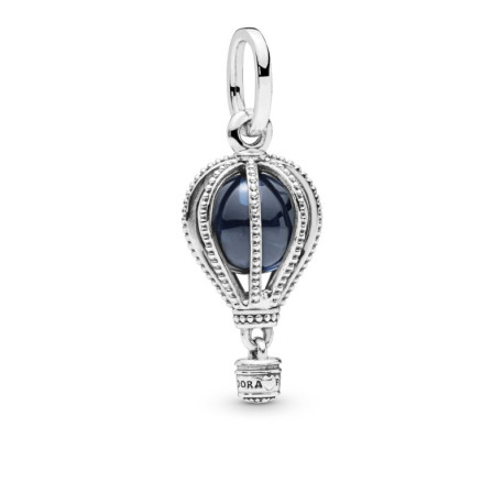 Charm Pendant Montgolfiere Bleu PANDORA MOMENTS